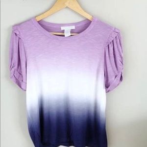 Design history ombré top